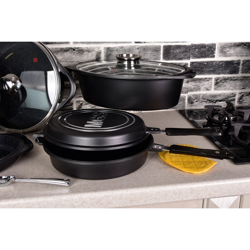 قیمت و خرید سرویس پخت و پز 33 پارچه ام جی اس طرح ایتالیاB کد800187