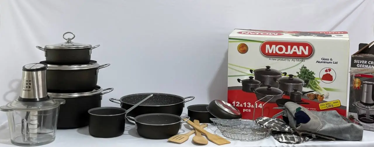 سرویس قابلمه گرانیتی 20پارچه موژان