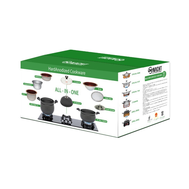 قیمت و خرید سرویس پخت و پز 11 پارچه ناخ مدل آریا