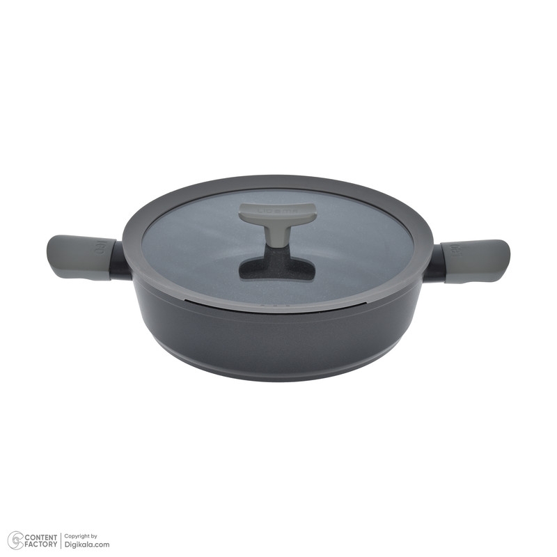 قیمت و خرید سرویس قابلمه و تابه گرانیتی 12 پارچه لیدوما مدل لئو