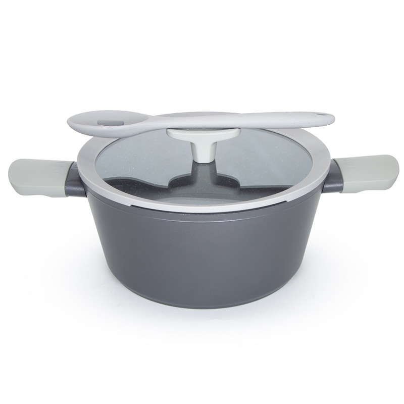 قیمت و خرید سرویس قابلمه و تابه گرانیتی 12 پارچه لیدوما مدل لئو