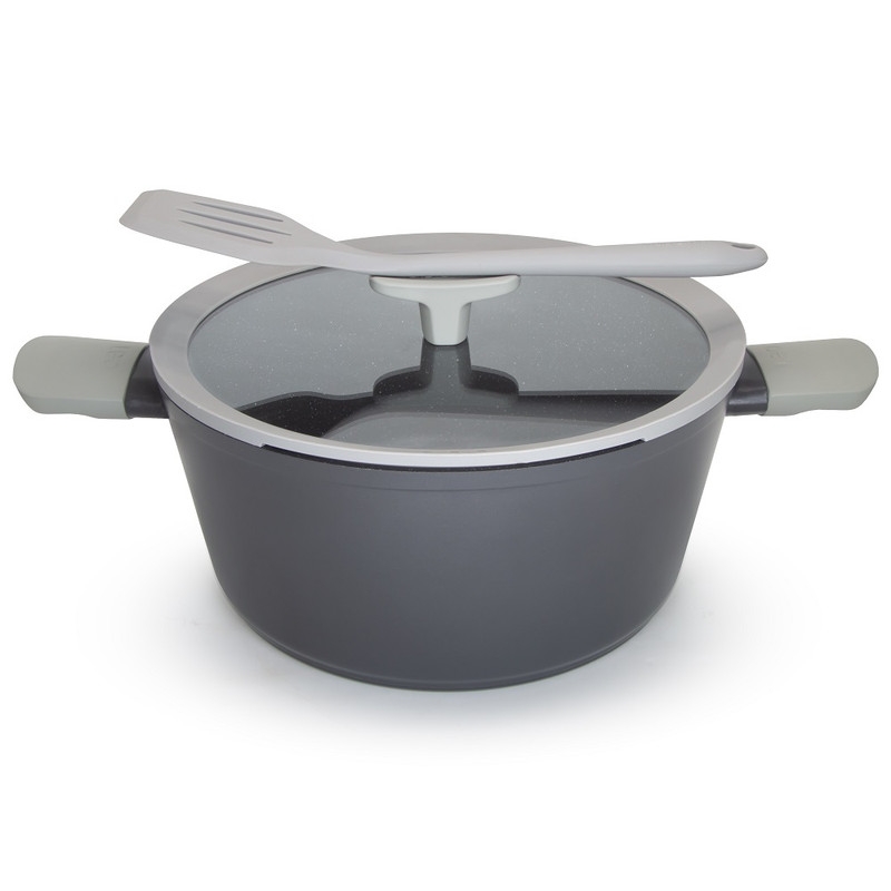 قیمت و خرید سرویس قابلمه و تابه گرانیتی 12 پارچه لیدوما مدل لئو