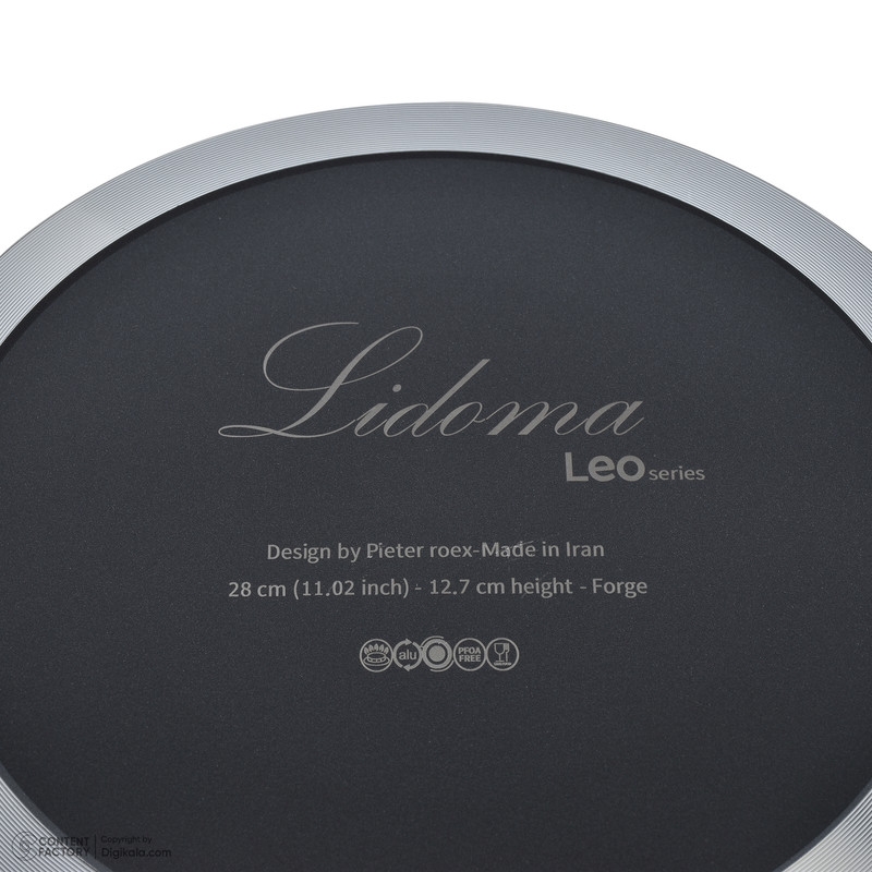 قیمت و خرید سرویس قابلمه و تابه گرانیتی 12 پارچه لیدوما مدل لئو