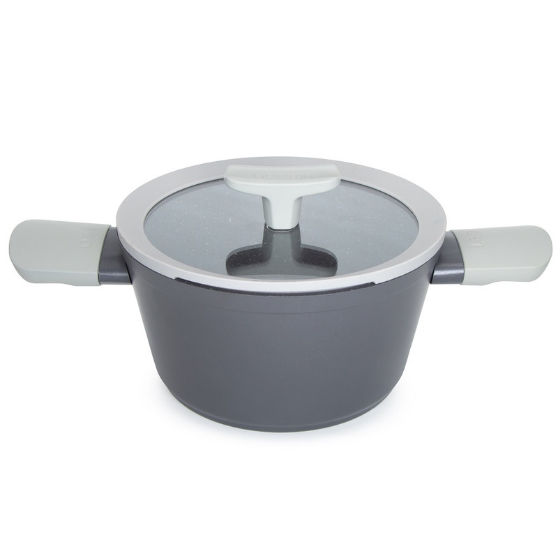 قیمت و خرید سرویس قابلمه و تابه گرانیتی 12 پارچه لیدوما مدل لئو