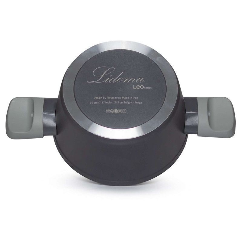 قیمت و خرید سرویس قابلمه و تابه گرانیت 9 پارچه لیدوما مدل لئو سری برگهوف