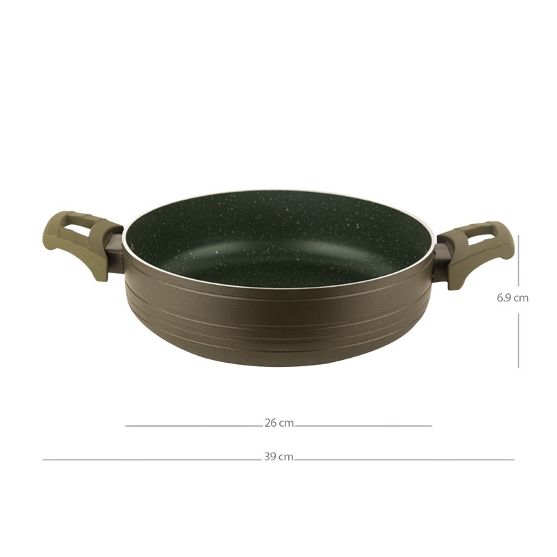 قیمت و خرید تابه گرانیتی لیدوما مدل ویلیا سایز 26