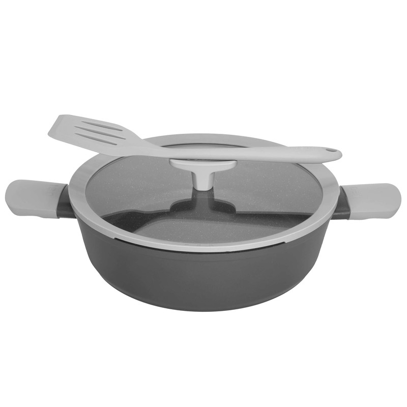 قیمت و خرید سرویس قابلمه و تابه گرانیت 8 پارچه لیدوما مدل لئو