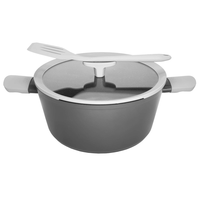 قیمت و خرید سرویس قابلمه و تابه گرانیت 8 پارچه لیدوما مدل لئو