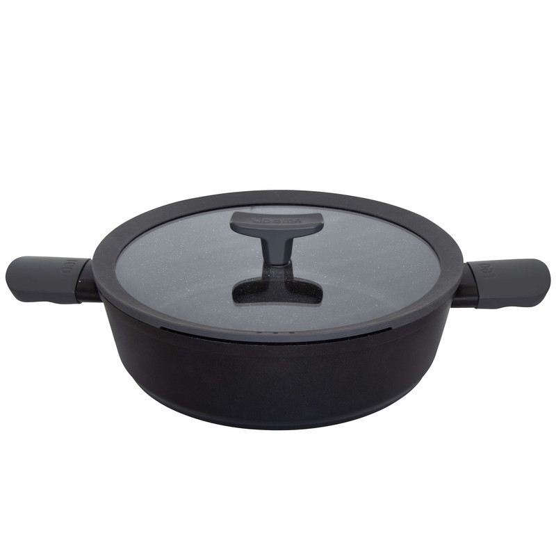 قیمت و خرید سرویس قابلمه و تابه گرانیت 8 پارچه لیدوما مدل لئو